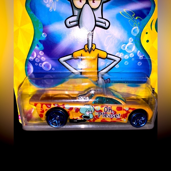 New 2019 20th Anniversary Sponge Bob Squidward “Oh Please” Hot Wheels Car - Picture 2 of 5